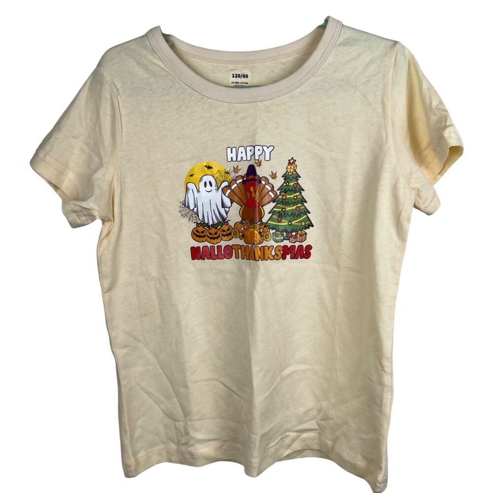 Happy HallowThanksMas Tee